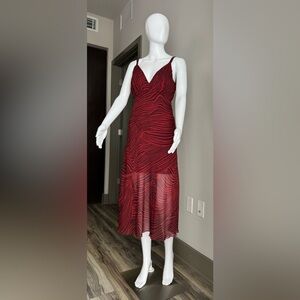 Dress. The Fifth Label Vibrant Red/Black. XS. USA 0-2. NEW.